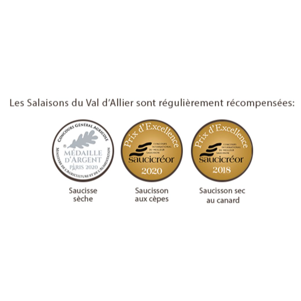 Saucisson aux Cepes