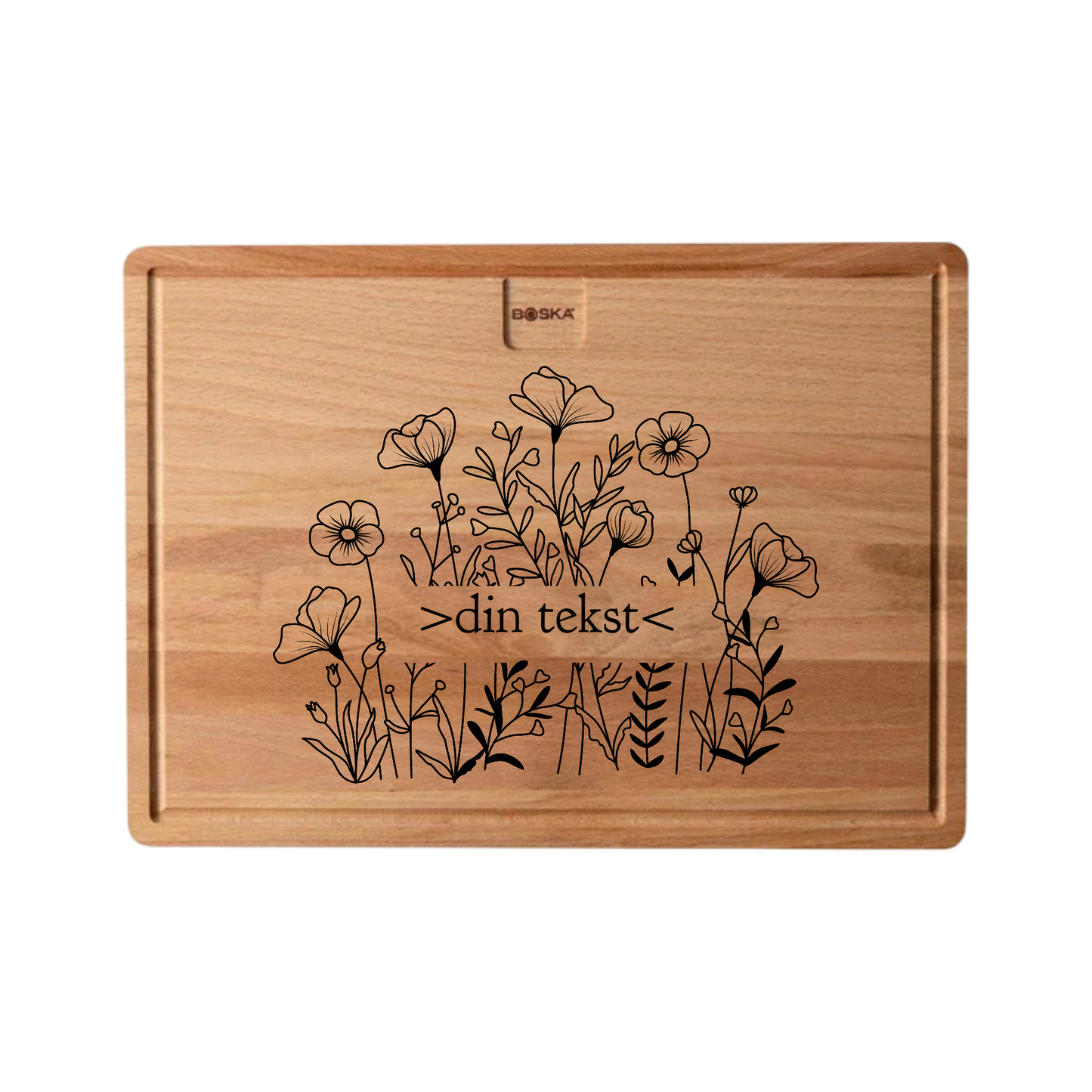 Personlig serveringsbrett