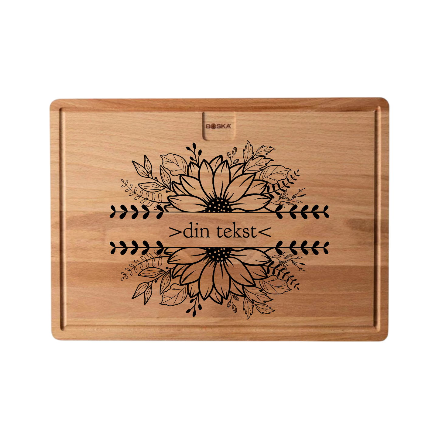 Personlig serveringsbrett