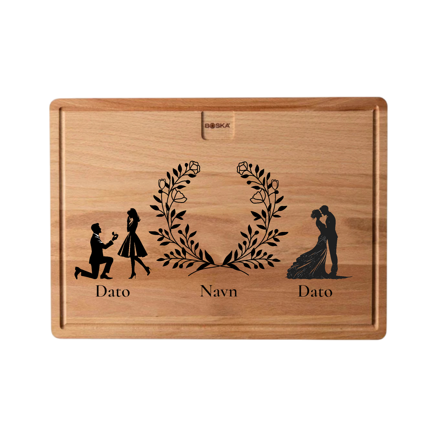 Personlig serveringsbrett
