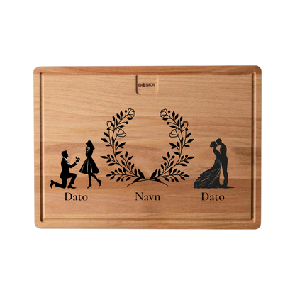 Personlig serveringsbrett