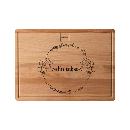 Personlig serveringsbrett