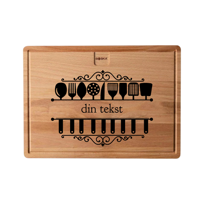 Personlig serveringsbrett