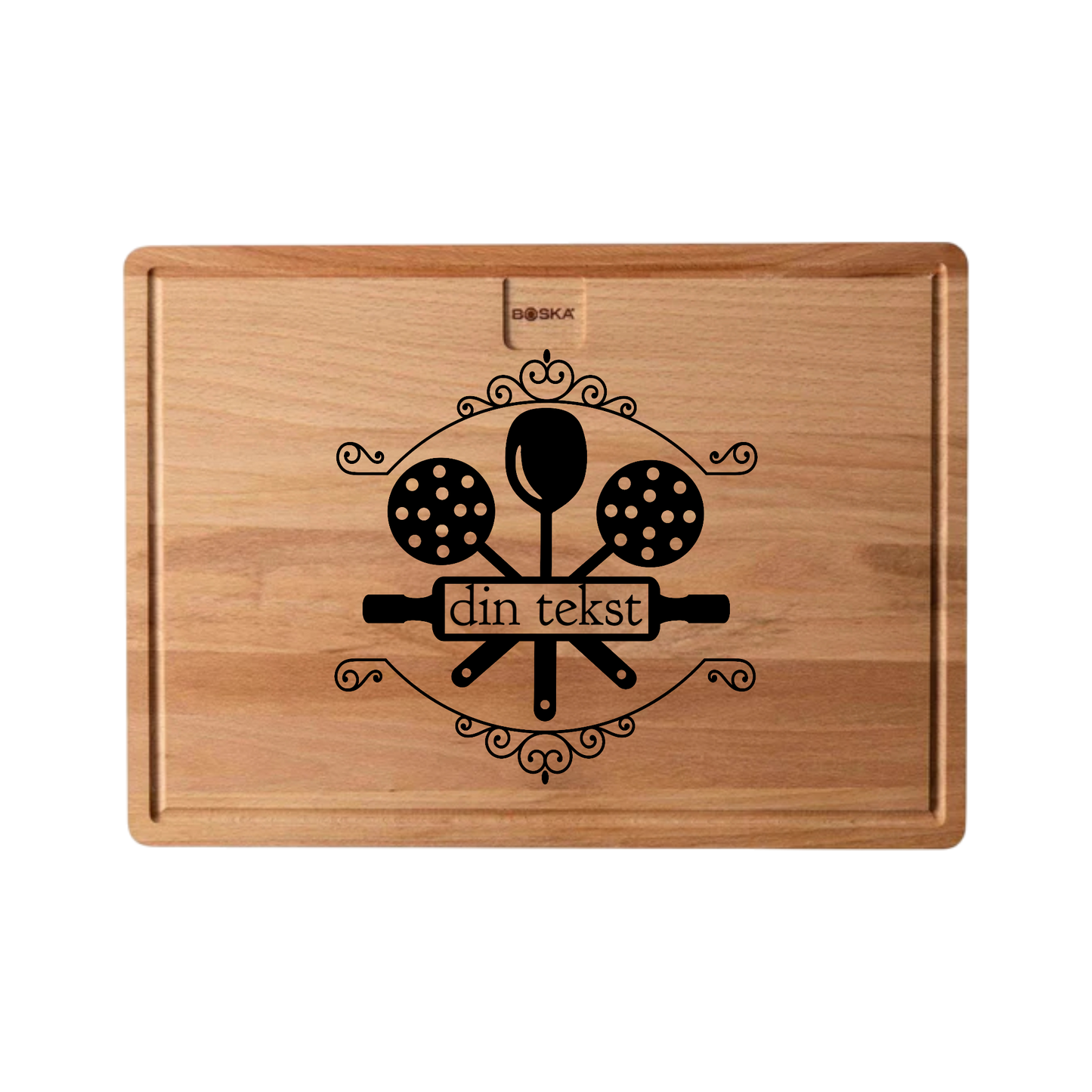 Personlig serveringsbrett