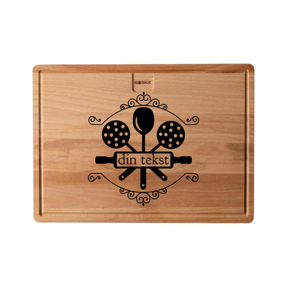 Personlig serveringsbrett