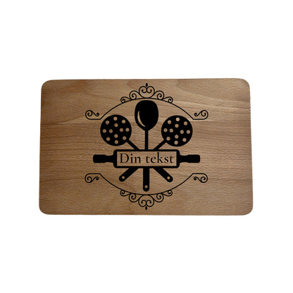 Personlig serveringsbrett