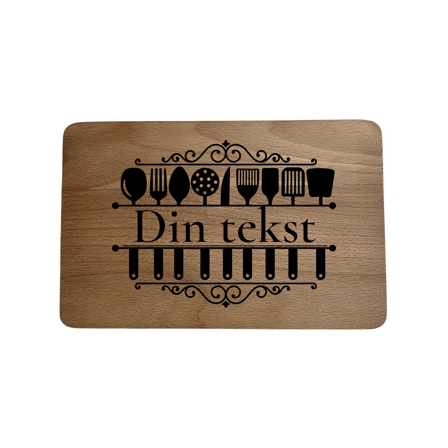 Personlig serveringsbrett