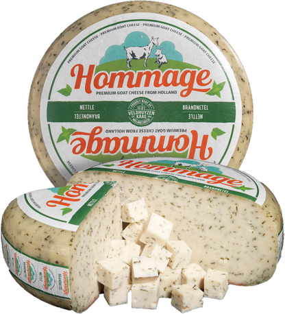 Hommage Geitost Brennesle/Hvitløk